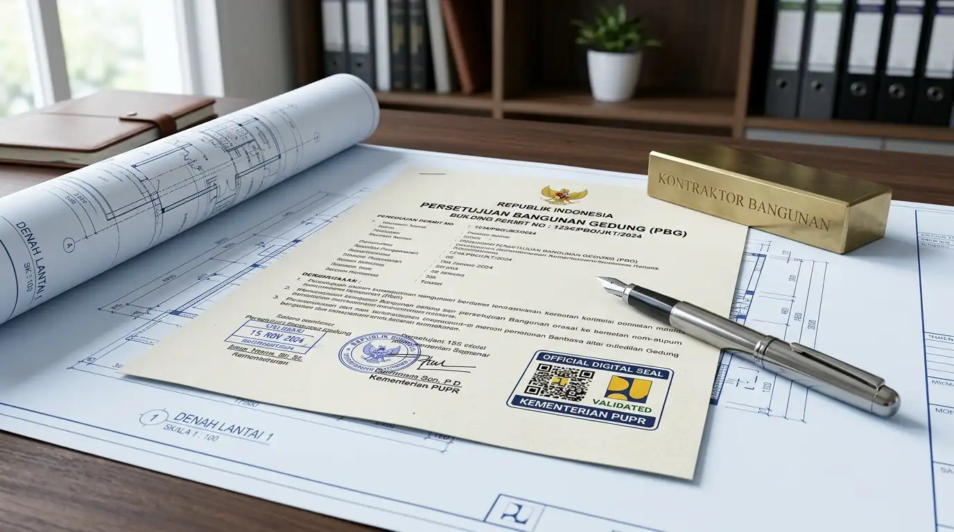Kalkulasi tarif retribusi PBG dan rincian biaya jasa konsultan perizinan resmi