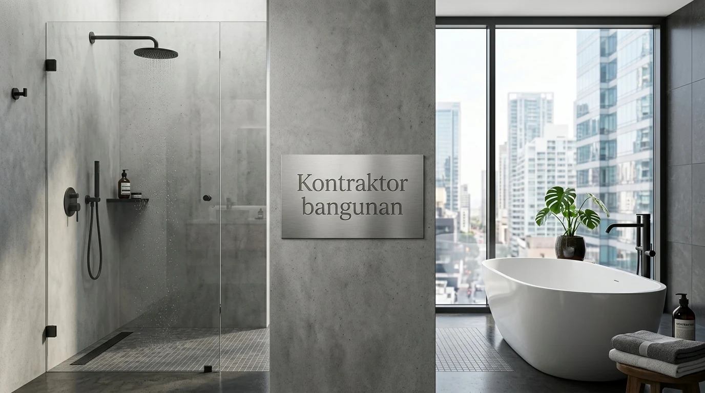 Bandingkan renovasi kamar mandi model shower vs bathtub untuk area perkantoran dan hunian