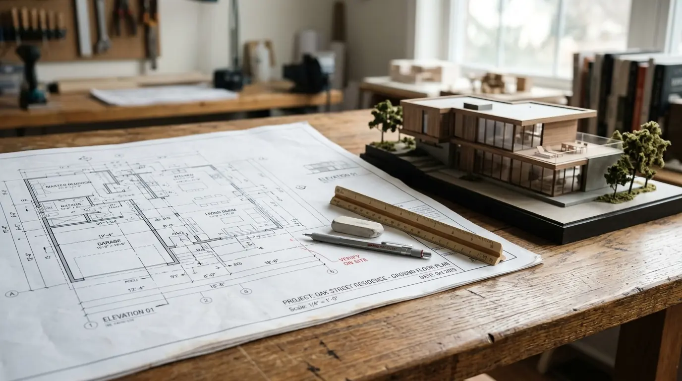 Pentingnya desain arsitek sebelum bangun rumah dengan perencanaan gambar kerja DED presisi